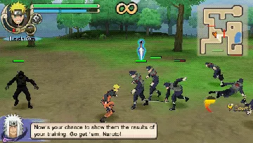 Naruto Shippuden - Ultimate Ninja Impact (EU) screen shot game playing